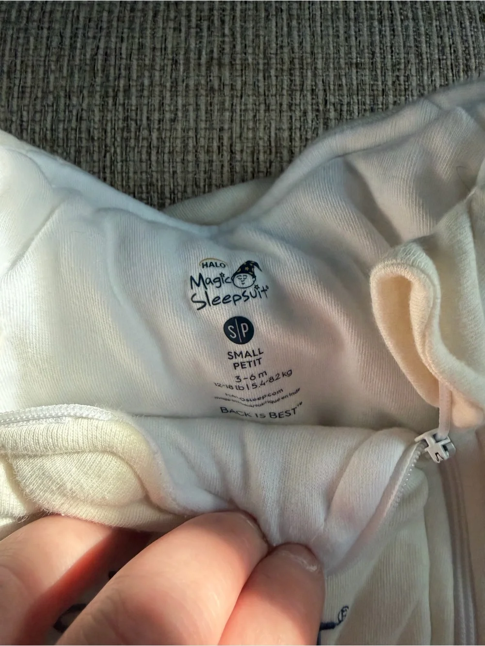 Halo Cream Magic Sleepsuit One-Piece Footie